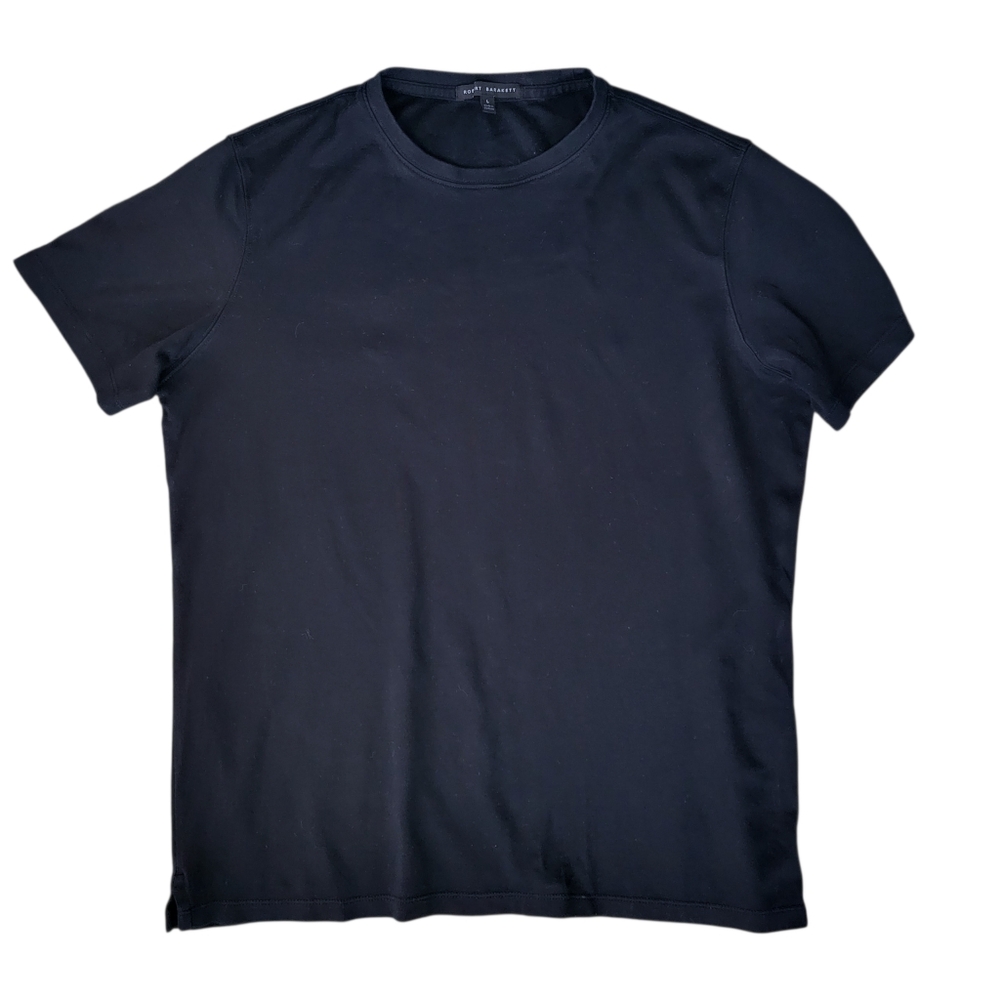 Robert Barrakett Short Sleeve Crew Neck T Shirt Size M Black
